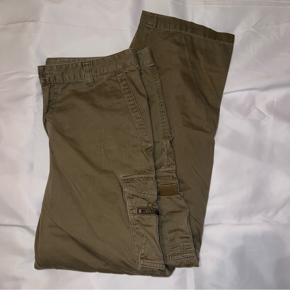 Columbia Men's Cargo Pants - Olive Green